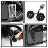 Spyder 04-06 BMW E46 2Dr (Coupe ONLY No Conv.) Lgtbar Styl LED Tail Lghts Blk ALT-YD-BE4604-LBLED-BK SPYDER Tail Lights  AXOPROS