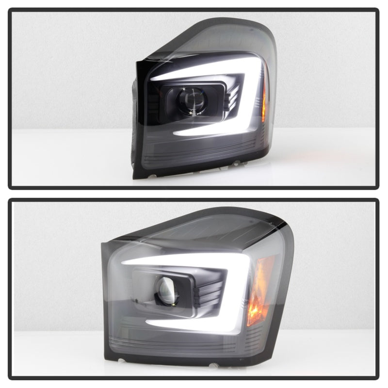 Spyder 04-06 Dodge Durango Projector Headlights - Black PRO-YD-DDU04-LB-BK SPYDER Headlights  AXOPROS