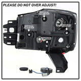 Spyder 04-15 Nissan Titan / 04-07 Nissan Armada V2 Projector Headlights - Black PRO-YD-NTI04-DRL-BK SPYDER Headlights  AXOPROS