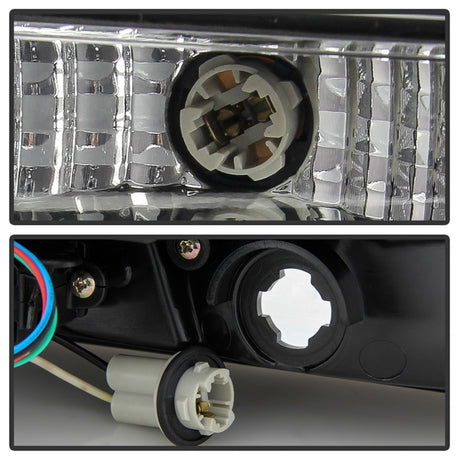 Spyder 05-09 Ford Mustang (White Light Bar) LED Tail Lights - Black ALT-YD-FM05V3-LED-BK SPYDER Tail Lights  AXOPROS