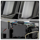 Spyder 05-09 Ford Mustang (White Light Bar) LED Tail Lights - Black ALT-YD-FM05V3-LED-BK SPYDER Tail Lights  AXOPROS