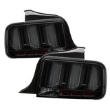 Spyder 05-09 Ford Mustang (White Light Bar) LED Tail Lights - Smoke ALT-YD-FM05V3-LED-SM SPYDER Tail Lights  AXOPROS