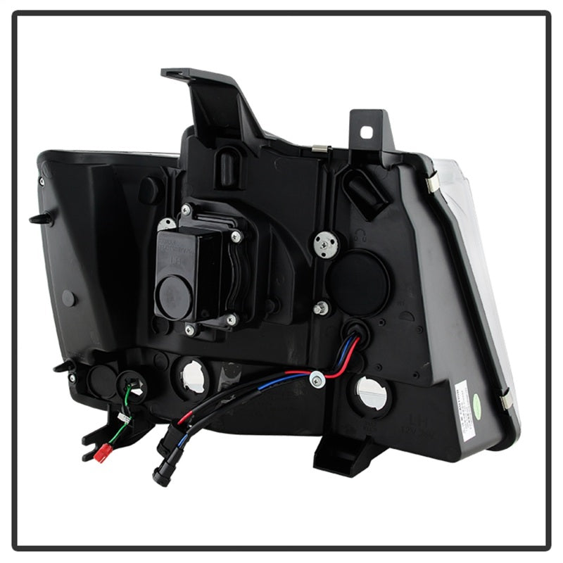 Spyder 07-14 Chevy Suburban/1500/2500/Tahoe V2 Projector Headlights Blk PRO-YD-CSUB07V2-DRL-BK SPYDER Headlights  AXOPROS