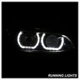Spyder 08-10 BMW F92 3 Series Projector Headlights - LED DRL - Black (PRO-YD-BMWE9208-DRL-BK) SPYDER Headlights  AXOPROS