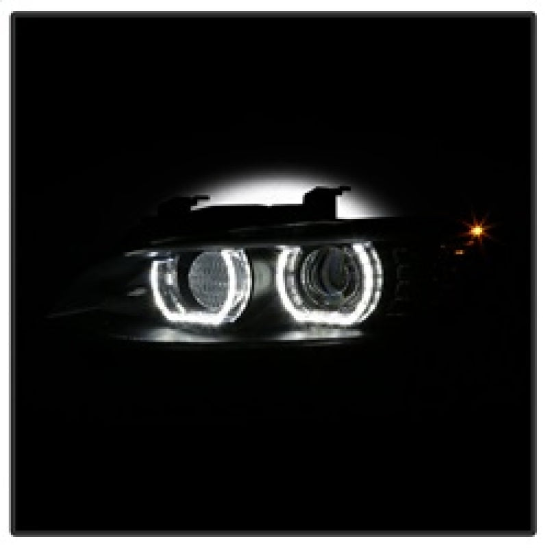 Spyder 08-10 BMW F92 3 Series Projector Headlights - LED DRL - Black (PRO-YD-BMWE9208-DRL-BK) SPYDER Headlights  AXOPROS