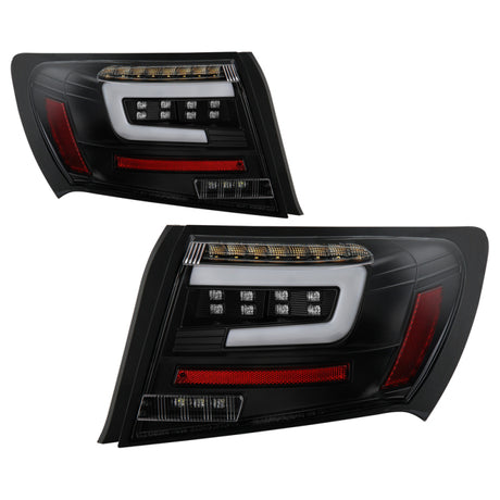 Spyder 08-11 Subaru Impreza WRX 4DR LED Tail Lights - Black ALT-YD-SI084D-LED-BK SPYDER Tail Lights  AXOPROS