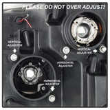 Spyder 09-16 Dodge Ram 1500 Version 2 Headlights Light Bar DRL Black PRO-YD-DR09V2-LBDRL-BK SPYDER Headlights  AXOPROS