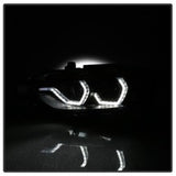 Spyder 12-14 BMW F30 3 Series 4DR Projector Headlights - LED DRL - Blk Smoke PRO-YD-BMWF3012-DRL-BSM SPYDER Headlights  AXOPROS