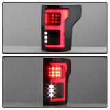 Spyder 15-17 Ford F-150 LED Tail Lights (w/Blind Spot) - Black Smoke (ALT-YD-FF15015BS-LBLED-BSM) SPYDER Tail Lights  AXOPROS