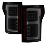 Spyder 15-17 Ford F-150 LED Tail Lights (w/Blind Spot) - Black Smoke (ALT-YD-FF15015BS-LBLED-BSM) SPYDER Tail Lights  AXOPROS