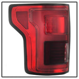 Spyder 15-18 Ford F-150 LED Tail Lights (w/Blind Spot) - Red Clear (ALT-YD-FF15015BS-LBLED-RC) SPYDER Tail Lights  AXOPROS