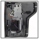 Spyder 15-18 Ford F-150 LED Tail Lights (w/Blind Spot) - Red Clear (ALT-YD-FF15015BS-LBLED-RC) SPYDER Tail Lights  AXOPROS