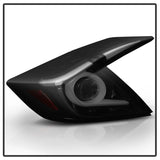 Spyder 16-18 Honda Civic 4 Door Light Bar LED Tail Lights - Black Smoke (ALT-YD-HC164D-LB-BSM) SPYDER Tail Lights  AXOPROS