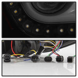 Spyder 16-18 Honda Civic 4 Door Light Bar LED Tail Lights - Black Smoke (ALT-YD-HC164D-LB-BSM) SPYDER Tail Lights  AXOPROS