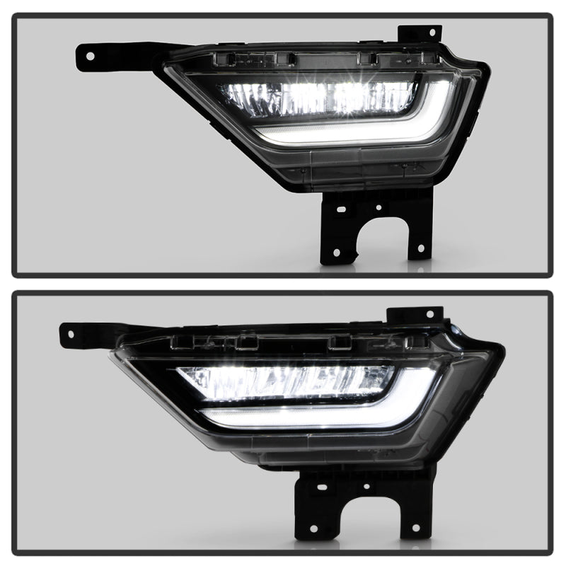 Spyder 21-23 Ford F150 OEM Style Full LED Fog Lights w/ Switch FL-FF1502021-LED-C SPYDER Fog Lights  AXOPROS