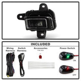 Spyder 23-25 GMC Sierra 1500 OEM Style LED Fog Light w/ Switch - Clear (FL-GS2023-LED-C)