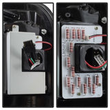 Spyder 97-03 Ford F150 Stylsd. F250 V3 Lght Bar LED Tail Lights - Blk Smk ALT-YD-FF15097V3-LBLED-BSM SPYDER Tail Lights  AXOPROS