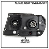 Spyder 99-04 Jeep Grand Cherokee Projector Headlights - Light Bar DRL LED - Black SPYDER Headlights  AXOPROS