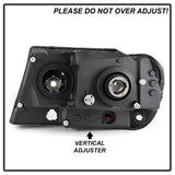 Spyder 99-04 Jeep Grand Cherokee Projector Headlights - Light Bar DRL LED - Black SPYDER Headlights  AXOPROS