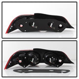 Spyder Acura RSX 02-04 LED Tail Lights Red Clear ALT-YD-ARSX02-LED-RC SPYDER Tail Lights  AXOPROS