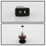 Spyder Acura RSX 05-07 OEM Fog Lights w/Switch Yellow FL-AR06-Y SPYDER Fog Lights  AXOPROS