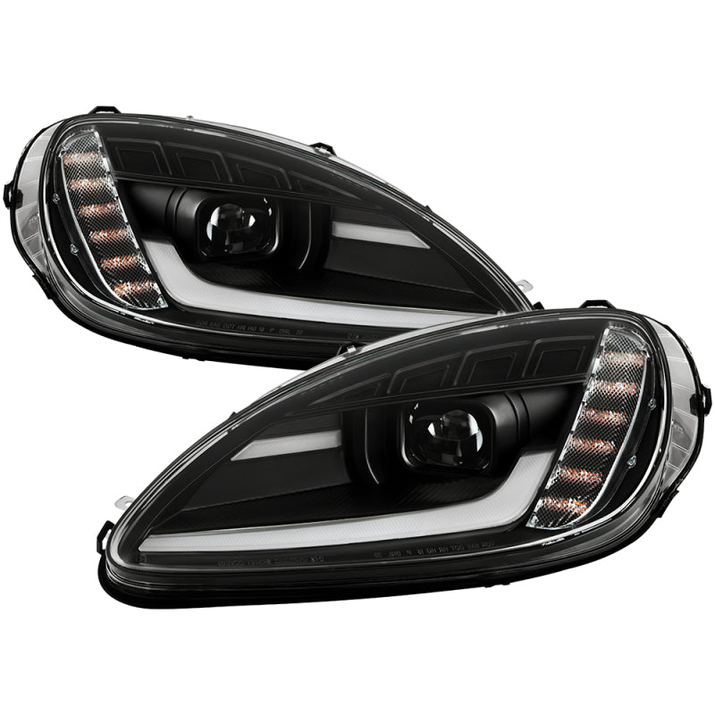 Spyder Apex Series 05-13 Chevrolet C6 Corvette Hi Powered LED Module Headlights SPYDER Headlights  AXOPROS