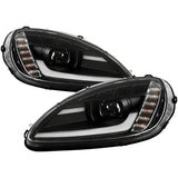 Spyder Apex Series 05-13 Chevrolet C6 Corvette Hi Powered LED Module Headlights SPYDER Headlights  AXOPROS