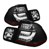 Spyder BMW E46 3-Series 02-05 4Dr Light Bar Style LED Tail Lights Black ALT-YD-BE4602-4D-LBLED-BK SPYDER Tail Lights  AXOPROS