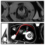 Spyder BMW E90 3-Series 06-08 (4 dr) Proj LED Halo Amber Reflctr Rplc Bulb Smke PRO-YD-BMWE9005-AM-S SPYDER Headlights  AXOPROS