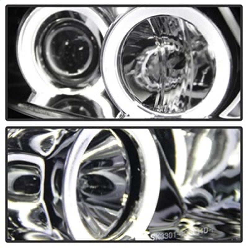 Spyder BMW E90 3-Series 06-08 (4 dr) Proj LED Halo Amber Reflctr Rplc Bulb Smke PRO-YD-BMWE9005-AM-S SPYDER Headlights  AXOPROS