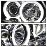 Spyder BMW E90 3-Series 06-08 (4 dr) Proj LED Halo Amber Reflctr Rplc Bulb Smke PRO-YD-BMWE9005-AM-S SPYDER Headlights  AXOPROS