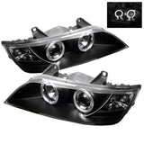 Spyder BMW Z3 96-02 Projector Headlights LED Halo Black High H1 Low H1 PRO-YD-BMWZ396-HL-BK SPYDER Headlights  AXOPROS