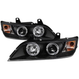 Spyder BMW Z3 96-02 Projector Headlights LED Halo Black High H1 Low H1 PRO-YD-BMWZ396-HL-BK SPYDER Headlights  AXOPROS