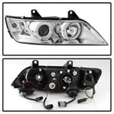 Spyder BMW Z3 96-02 Projector Headlights LED Halo Chrome High H1 Low H1 PRO-YD-BMWZ396-HL-C SPYDER Headlights  AXOPROS
