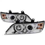 Spyder BMW Z3 96-02 Projector Headlights LED Halo Chrome High H1 Low H1 PRO-YD-BMWZ396-HL-C SPYDER Headlights  AXOPROS