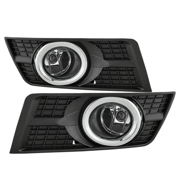 Spyder Cadillac SRX 2010-2015 OEM Style Fog Lights W/Universal Switch Clear FL-CASRX10-C SPYDER Fog Lights  AXOPROS