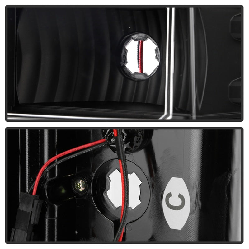 Spyder Chevy 1500 14-16 Light Bar LED Tail Lights All Blk ALT-YD-CS14-LBLED-BKV2 SPYDER Tail Lights  AXOPROS