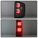 Spyder Chevy 1500 14-16 Light Bar LED Tail Lights All Blk ALT-YD-CS14-LBLED-BKV2 SPYDER Tail Lights  AXOPROS