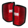 Spyder Chevy 1500 14-16 Light Bar LED Tail Lights Red Clear ALT-YD-CS14-LBLED-RC SPYDER Tail Lights  AXOPROS