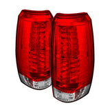 Spyder Chevy Avalanche 07-13 LED Tail Lights Red Clear ALT-YD-CAV07-LED-RC SPYDER Tail Lights  AXOPROS
