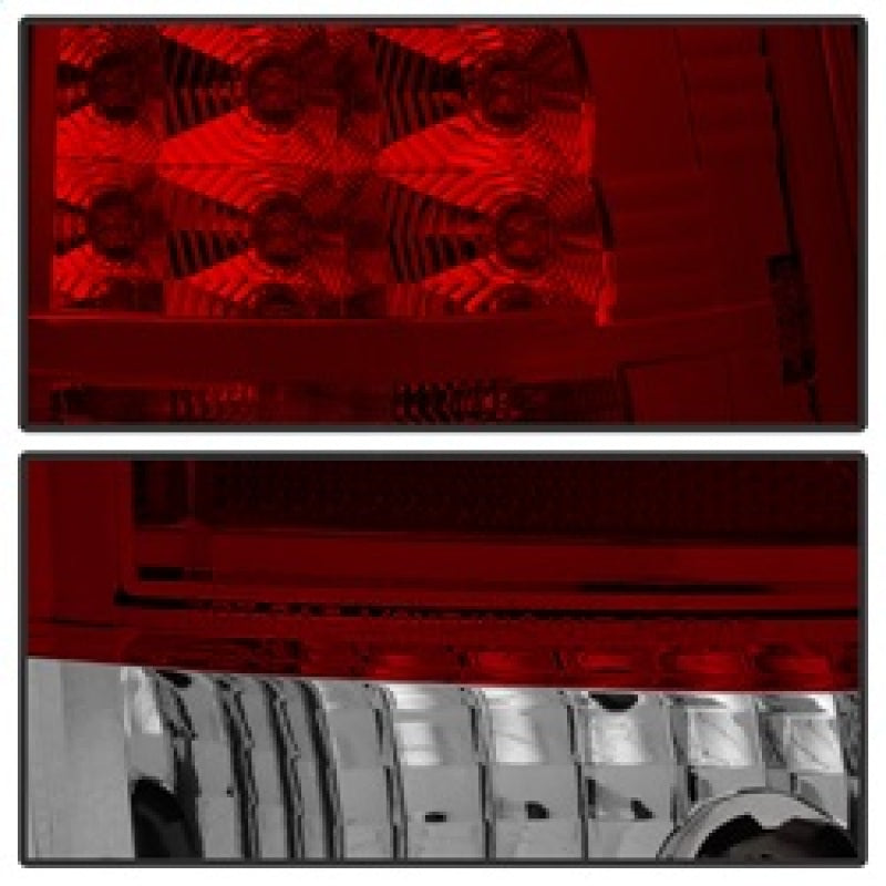 Spyder Chevy Avalanche 07-13 LED Tail Lights Red Clear ALT-YD-CAV07-LED-RC SPYDER Tail Lights  AXOPROS