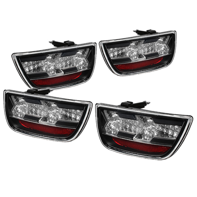 Spyder Chevy Camaro 10-13 LED Tail Lights Black ALT-YD-CCAM2010-LED-BK SPYDER Tail Lights  AXOPROS