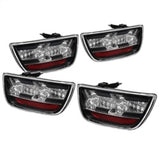 Spyder Chevy Camaro 10-13 LED Tail Lights Black ALT-YD-CCAM2010-LED-BK SPYDER Tail Lights  AXOPROS