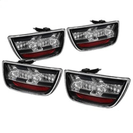 Spyder Chevy Camaro 10-13 LED Tail Lights Black ALT-YD-CCAM2010-LED-BK SPYDER Tail Lights  AXOPROS