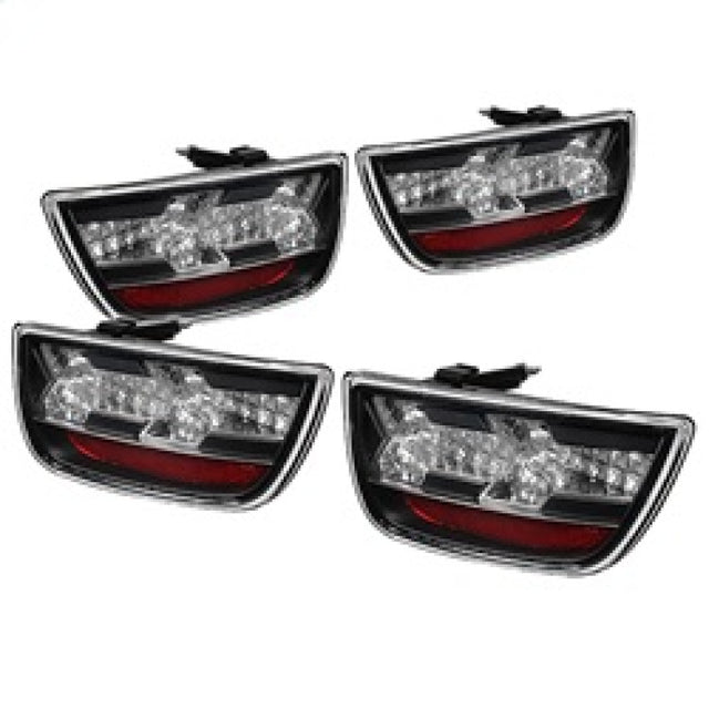 Spyder Chevy Camaro 10-13 LED Tail Lights Black ALT-YD-CCAM2010-LED-BK SPYDER Tail Lights  AXOPROS