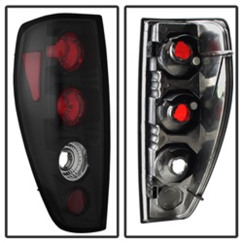 Spyder Chevy Colorado 04-13/GMC Canyon 04-13 Euro Style Tail Lights Black ALT-YD-CCO04-BK SPYDER Tail Lights  AXOPROS