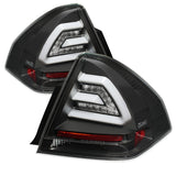Spyder Chevy Impala 2006-2013 LED Tail Lights Black ALT-YD-CHIP06-LED-BK SPYDER Tail Lights  AXOPROS