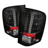 Spyder Chevy Silverado 07-13 LED Tail Lights Blk ALT-YD-CS07-LED-BK SPYDER Tail Lights  AXOPROS