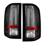 Spyder Chevy Silverado 07-13 LED Tail Lights Blk ALT-YD-CS07-LED-BK SPYDER Tail Lights  AXOPROS