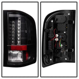 Spyder Chevy Silverado 07-13 LED Tail Lights Blk ALT-YD-CS07-LED-BK SPYDER Tail Lights  AXOPROS
